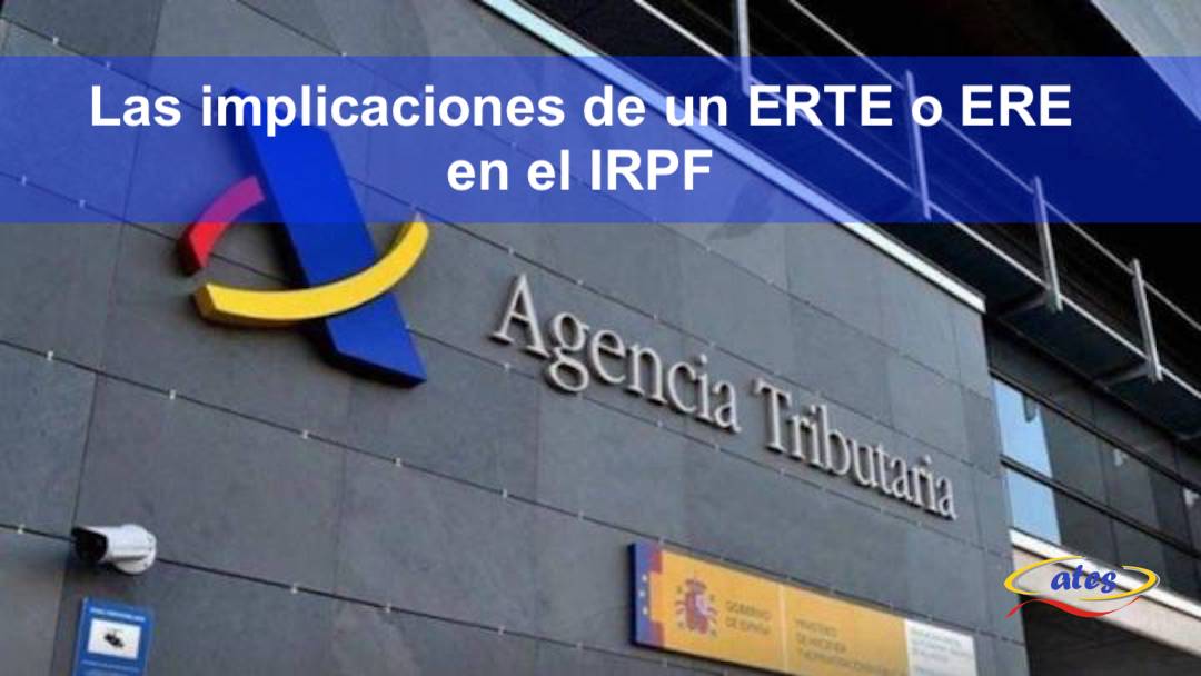 ERTE’s, IRPF y la declaración de la renta