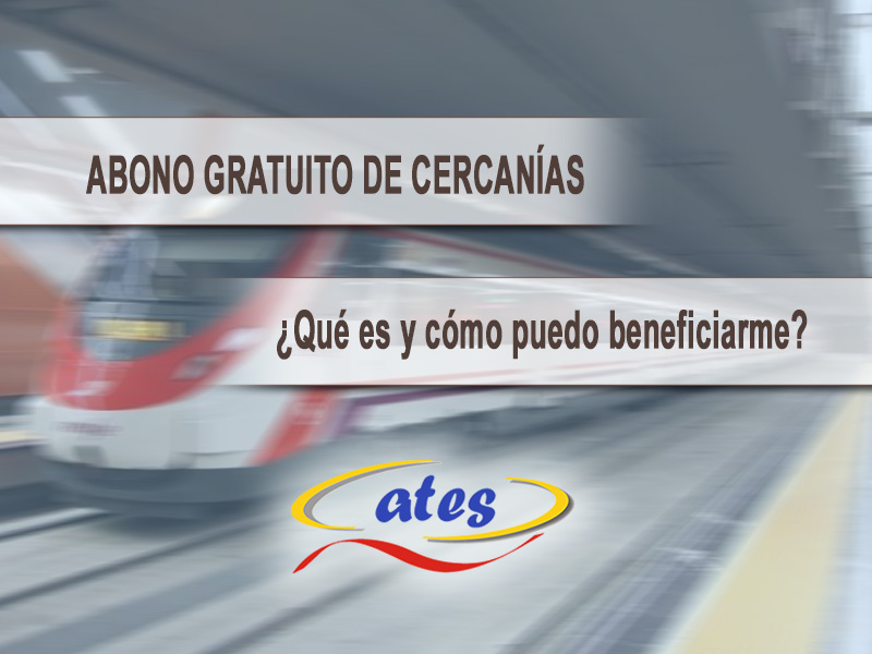 Abono gratuito de cercanías