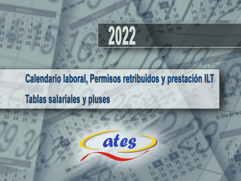 Calendario Laboral y Tablas Salariales 2022