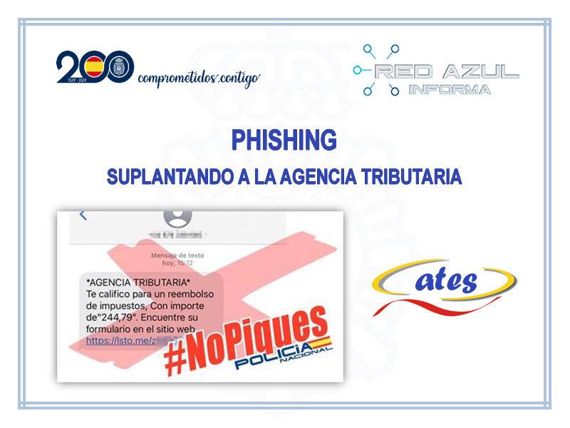 Phishing suplantando a la Agencia Tributaria