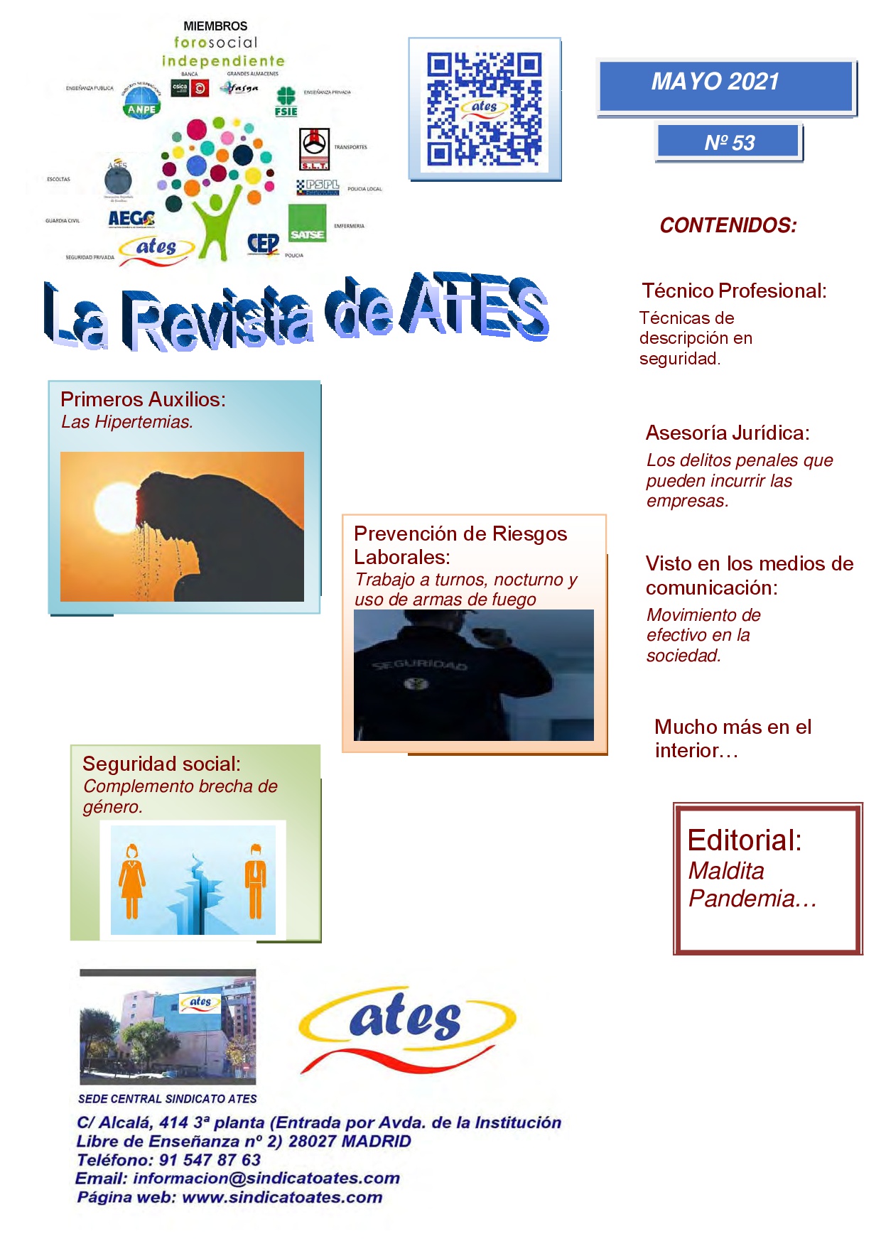 Revista ATES mayo 2021